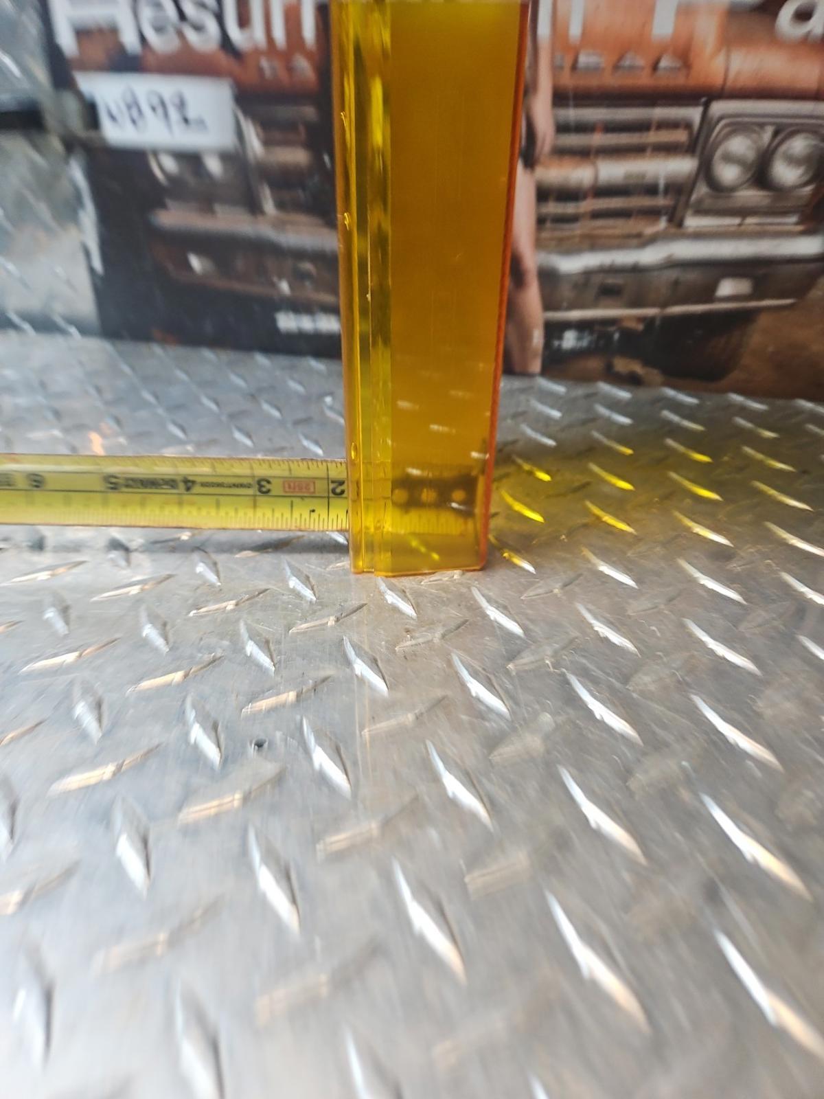 Whelen edge 9000 used 6" amber lens section