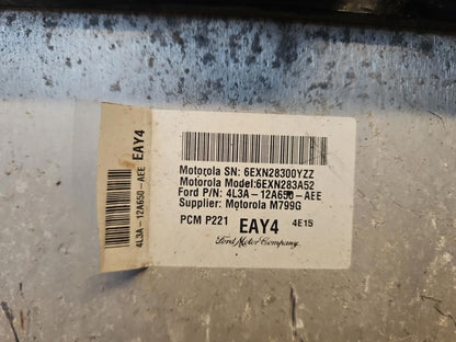 4L3A-12A650-AEE | 2004 FORD TRUCK F-SERIES 5.4L ECM ENGINE COMPUTER PCM ECU