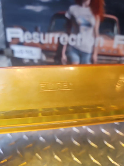 Whelen edge 9000 used 8" amber lens section