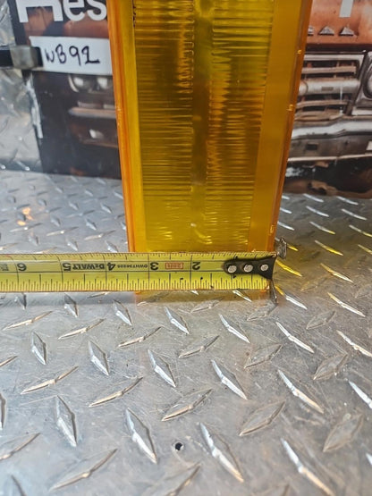 Whelen edge 9000 used 6" amber lens section