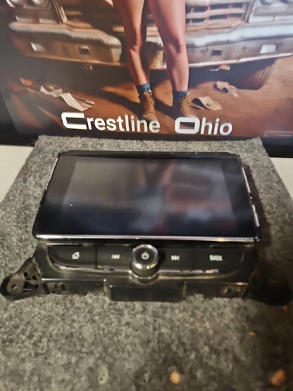 2017 Buick Encore Information Display Screen Radio Control Panel OEM 42498391