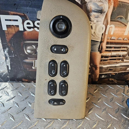 04 - 08 FORD F150 CREW CAB 4DR MASTER WINDOW SWITCH 4L3T-14B133-BLW beige Tan